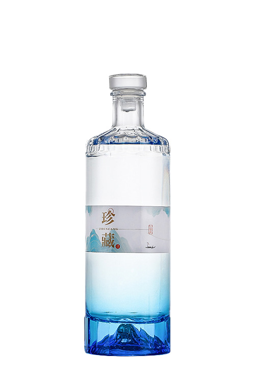 晶白酒瓶-006  