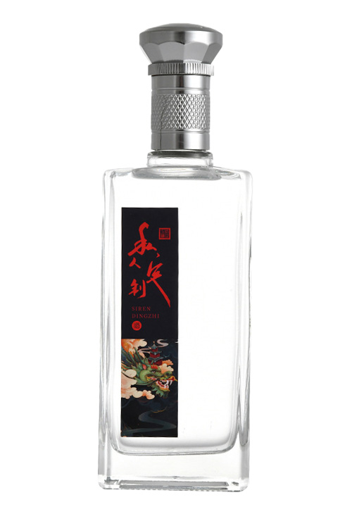 晶白酒瓶-016  